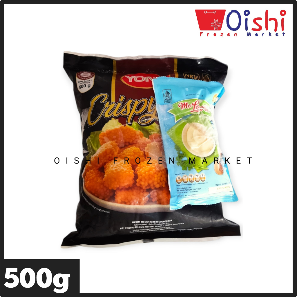 

Yona Crispy Chicken Nugget (Naget Ayam Krispy) 500g