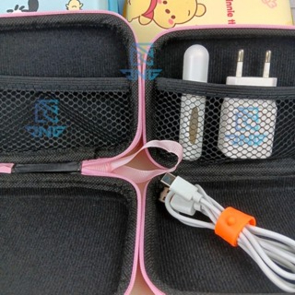 IK8 POUCH JUMBO Persegi Panjang Karakter Kuromi Lotso Melody Dompet Pouch Penyimpanan Headset