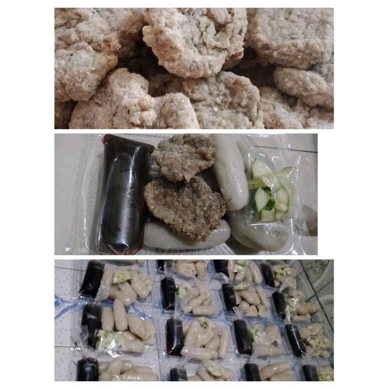 

pempek ikan mix isi 8