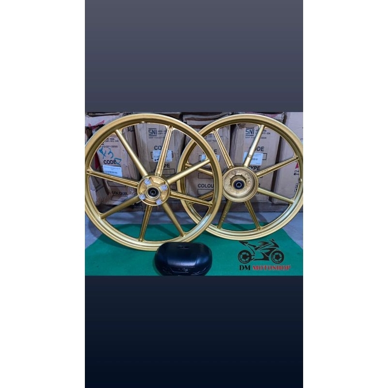 Velg Rossi  Fiz R F1ZR Jupiter Lama Vega Lama Palang 8 VRossi Zigen Swan Panel Tromol Kecil