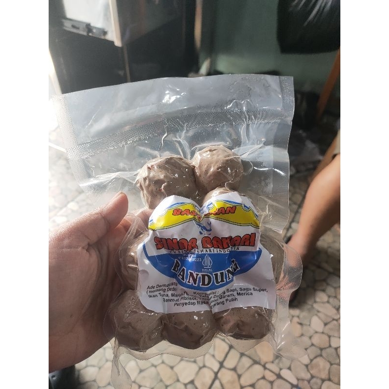 

baso ikan rudal isi 10