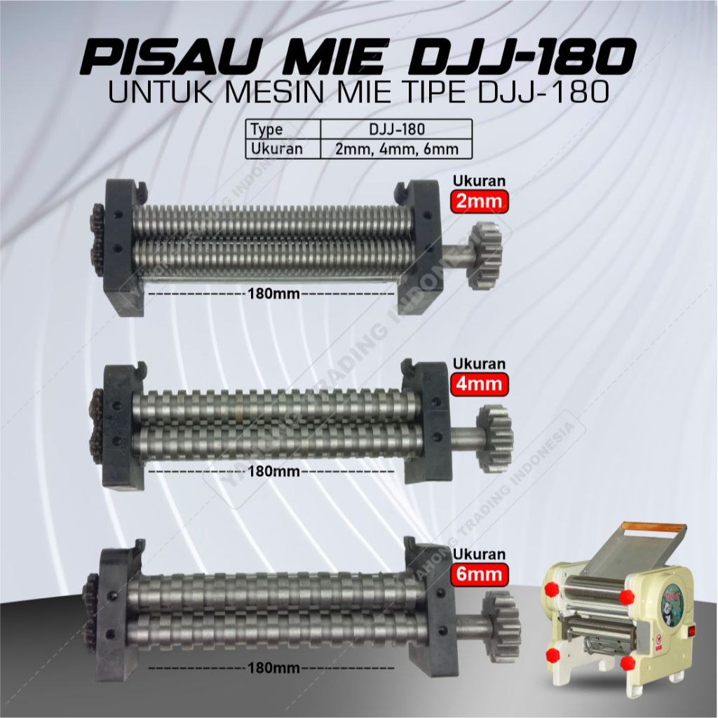 Pisau Cutter Mesin Pencetak Mie DJJ-180