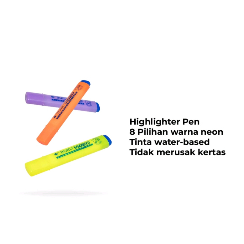 

Tratto Video | Highlighter | Stabilo Satuan