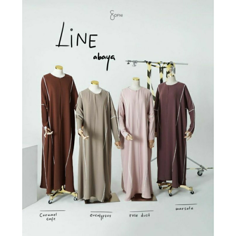 Bysofni Line Abaya