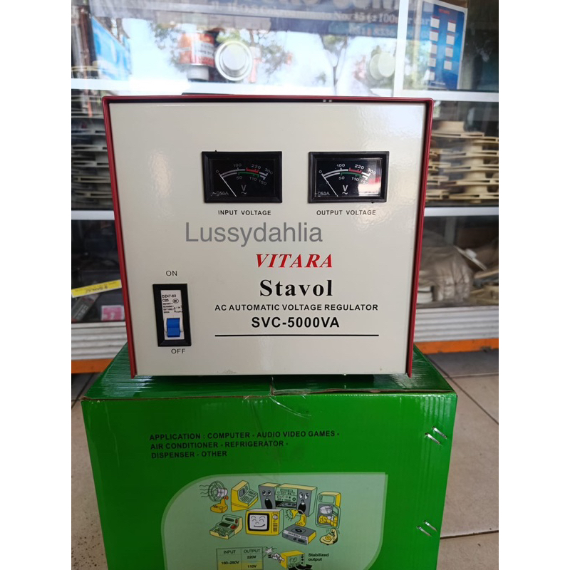 Stabilizer Listrik 5000 VA VITARA Stavol 5000 Watt VITARA