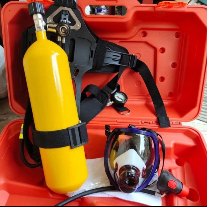 BREATHING APARATUS SCBA STEEL 6 LITER 300 BAR