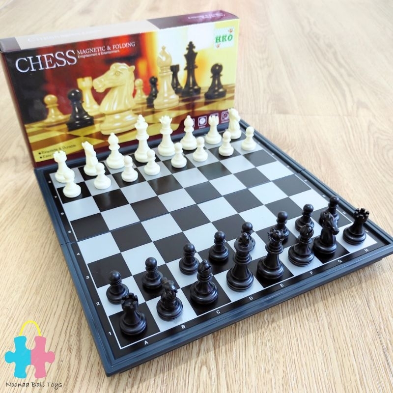 Magnetic Chess Mainan Papan Catur Magnetik Besar