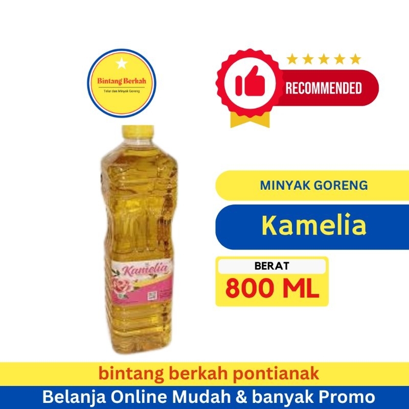 

Minyak Goreng Kamelia 800ml minyak goreng botol