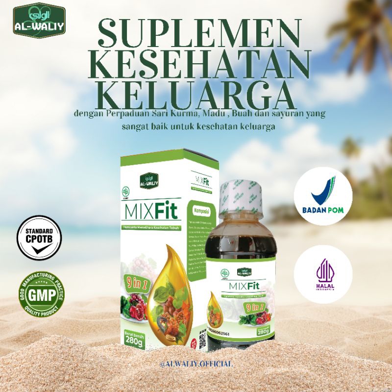 

madu Extrafood Mix Fit AlWaliy, madu ekstra food suplemen nafsu makan