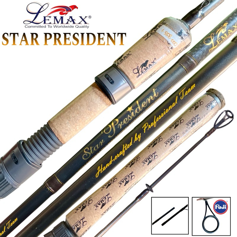 Joran Spinning Rod Lemax STAR PRESIDENT 70MH 12-25Lb