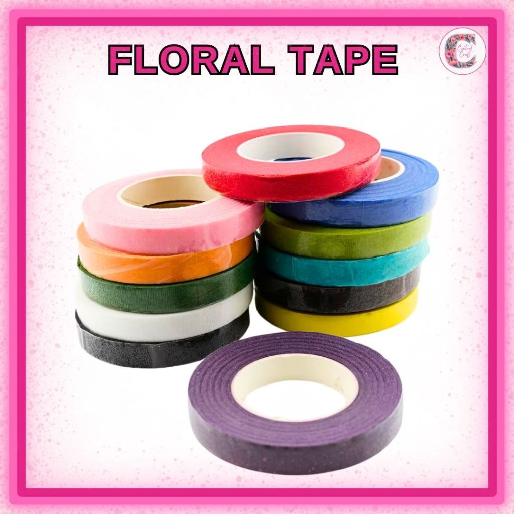 

Floral Tape / Flower Tape / Selotip Daun