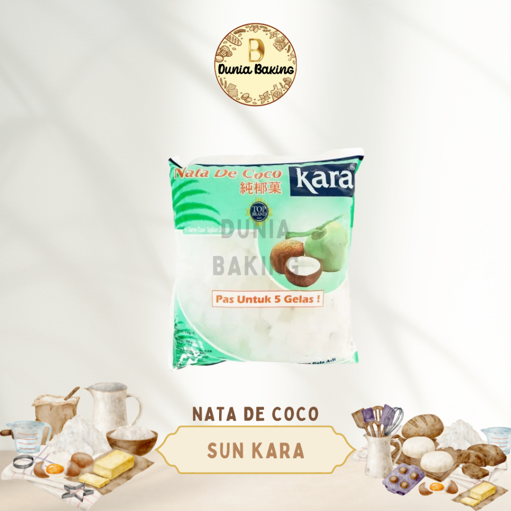 

KARA Nata de coco | Nata de coco dadu kecil - 1kg