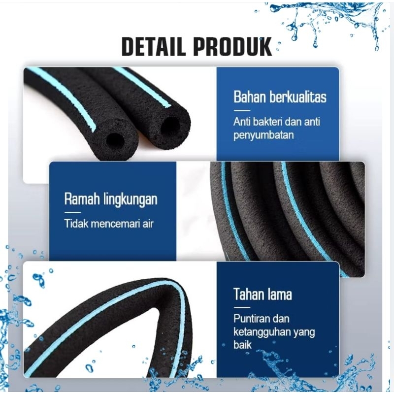 SAKKAI PRO SELANG UNIRING TENGGELAM SELANG AERATOR NANO GELEMBUNG