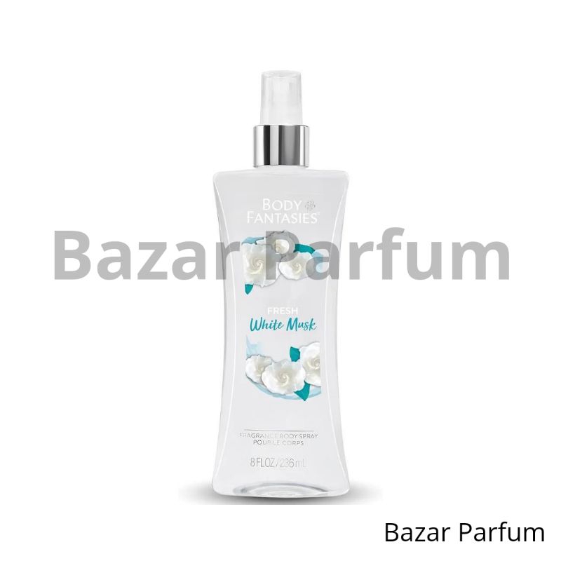 Parfum Body Fantasies Signature Fresh White Musk by Parfums De Coeur for Women Original