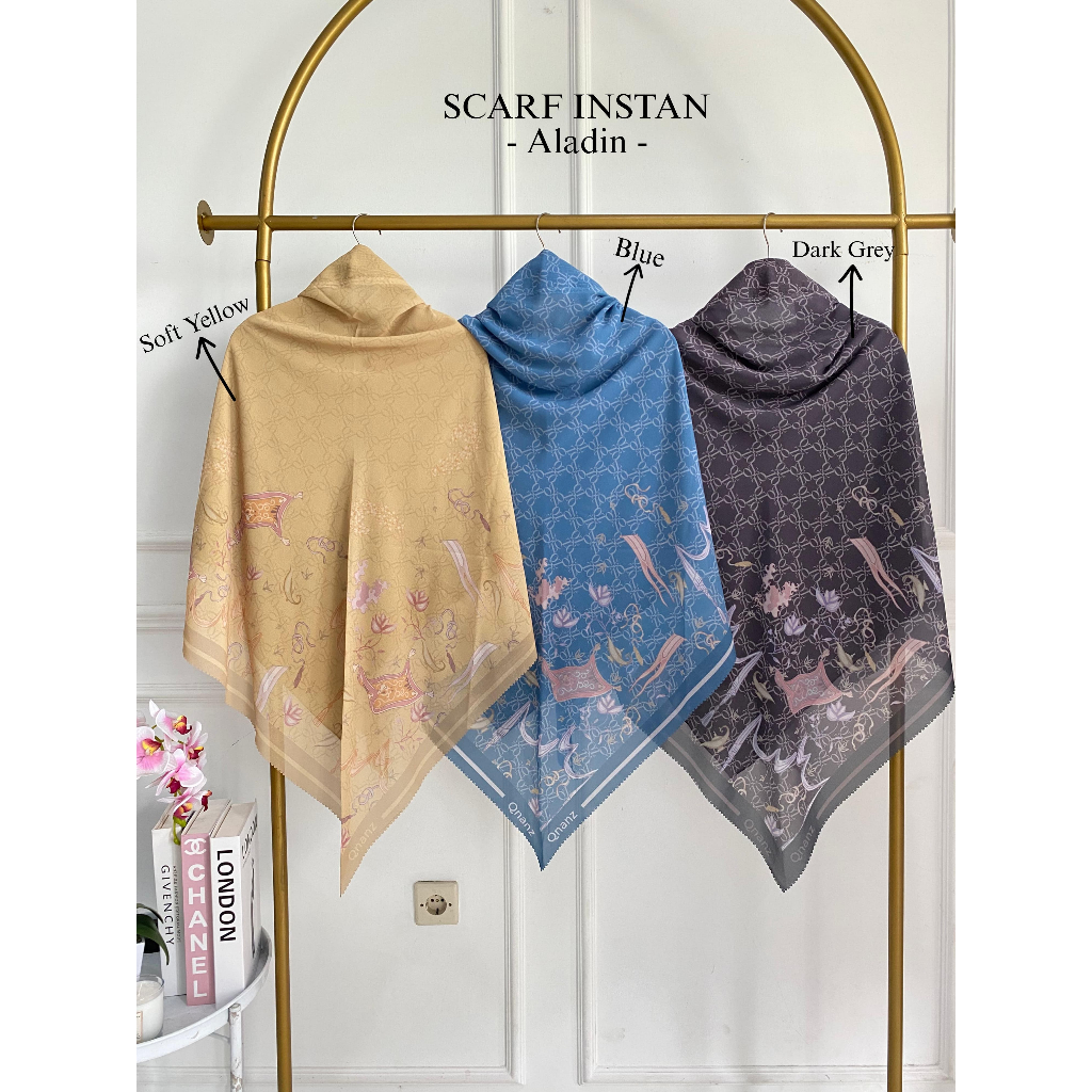 Scarf Instan Motif By QNANZ