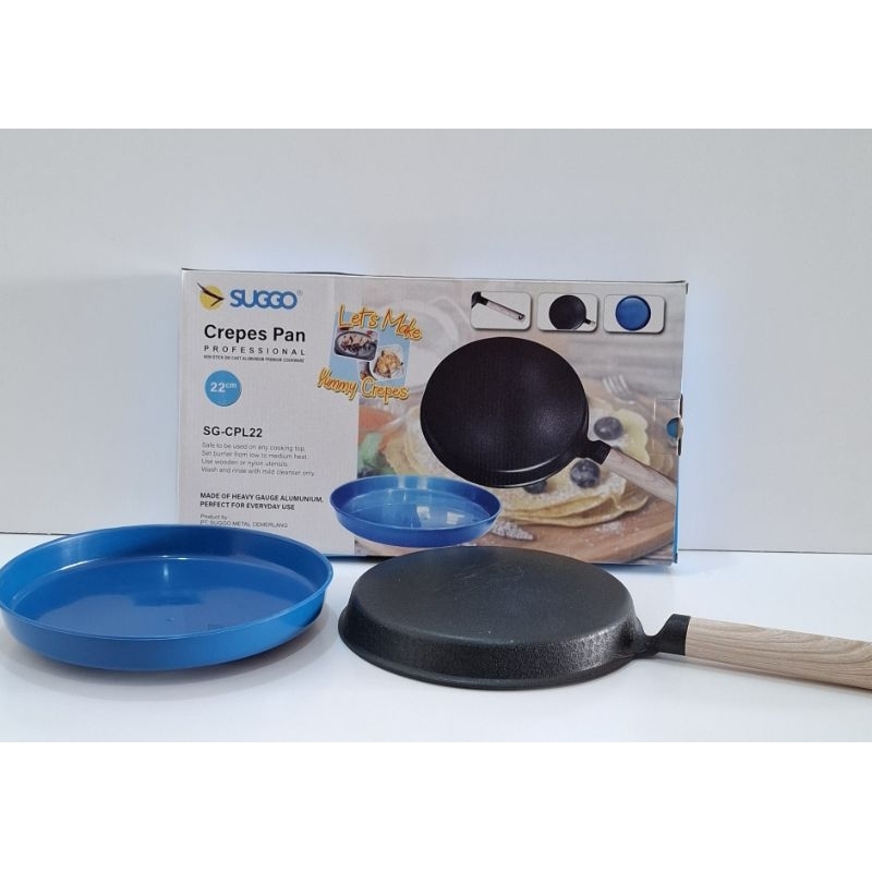 Teflon Walik Suggo Crepes Pan plus Loyang