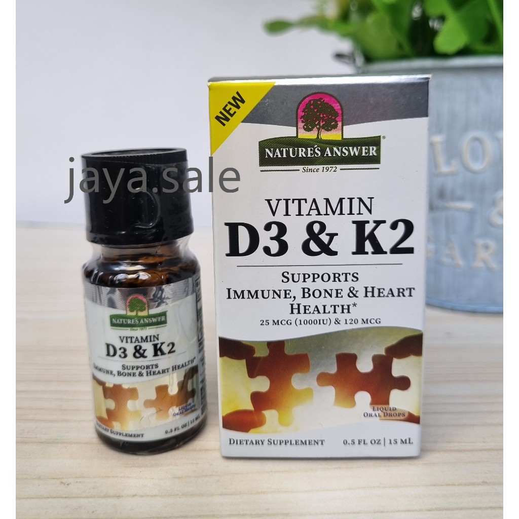 Nature's Answer, Vitamin D3 & K2 Nature's Answer D3K2