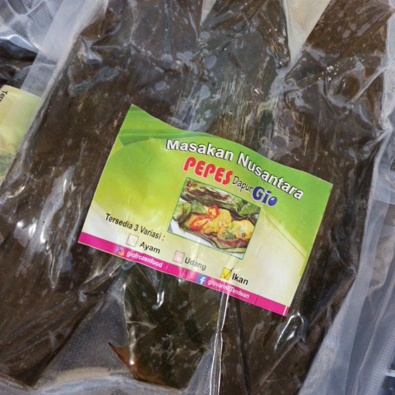 

pepes ikan dapur gio