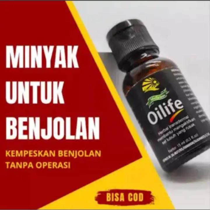 RB Minyak Oles Oilife Penghilang Benjolan Tanpa Operasi Penghilang Lifoma Penghilang Tiroid