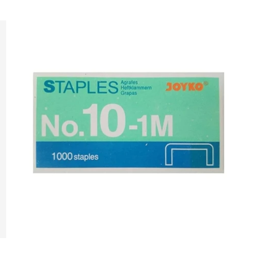 

Isi Staples Stapler JOYKO no.10-1M Murah Isian Hekter HD10