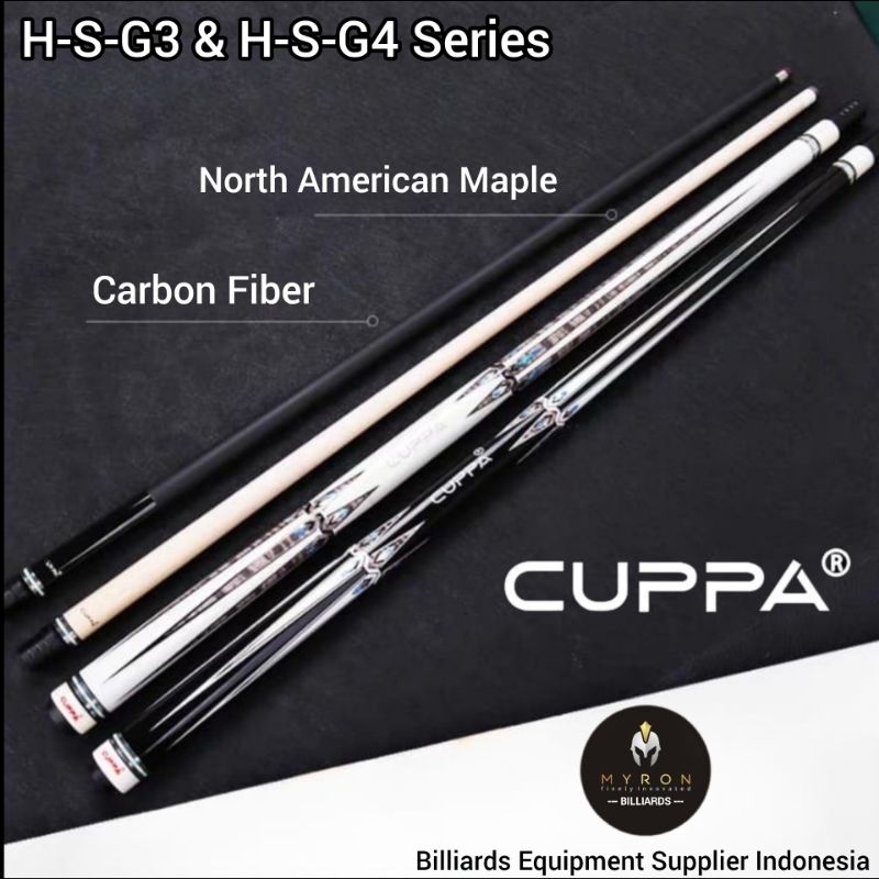 Stick Billiard Cuppa H-S-G3 & H-S-G4 Series