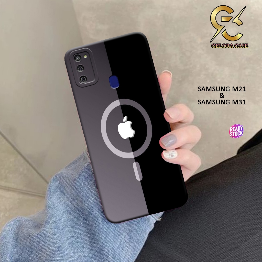 Case Samsung Galaxy M21/Samsung Galaxy M31 - geloracase - Casing Samsung Galaxy M21 - Motif case log