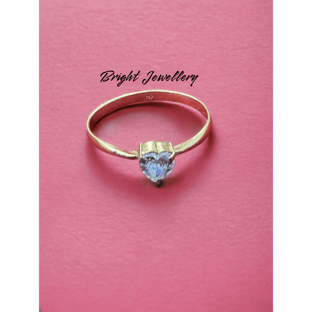 Cincin mata love 1 gram emas muda