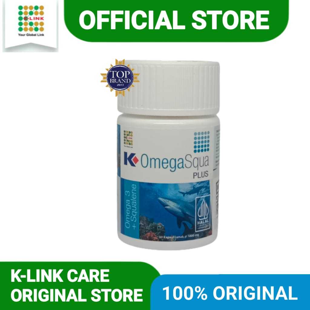 K Omega Squa Plus Original 100%.Minyak ikan Omega Squa Plus.Omegasqua Klink Original.omega squa k li