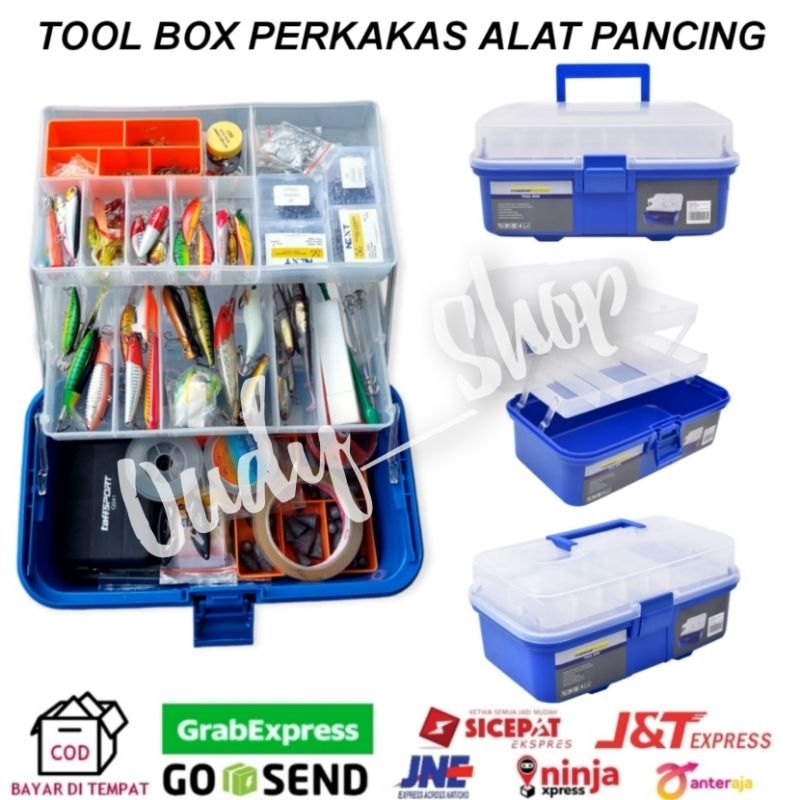 Tool Box Kotak Perkakas Alat Pancing Fishing Storage