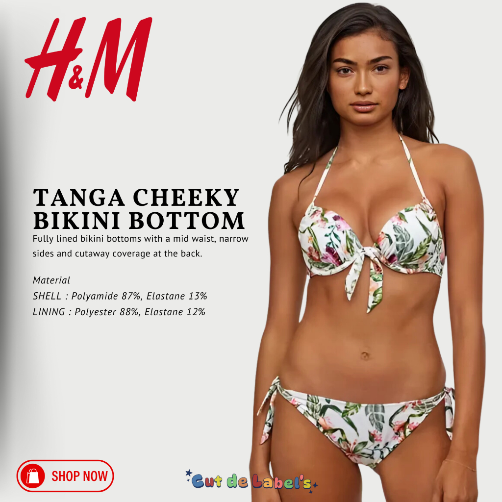 H&M Cheeky Bikini Bottoms | Panties Bikini Wanita
