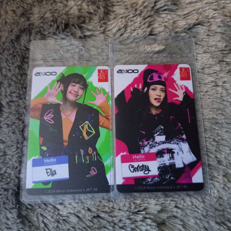 Photocard Jkt48 x axioo official