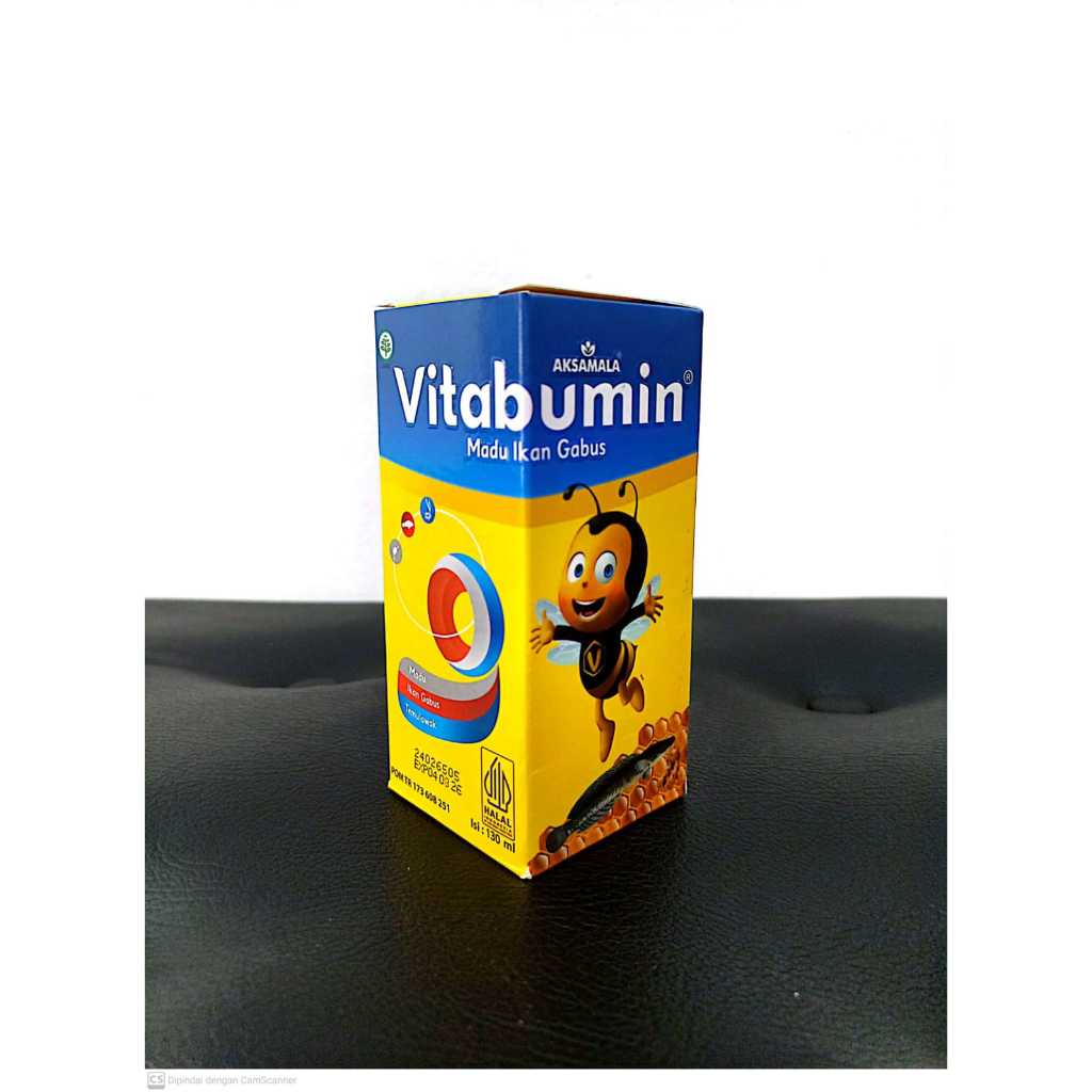 VITABUMIN MADU IKAN GABUS SIRUP/ madu vitamin