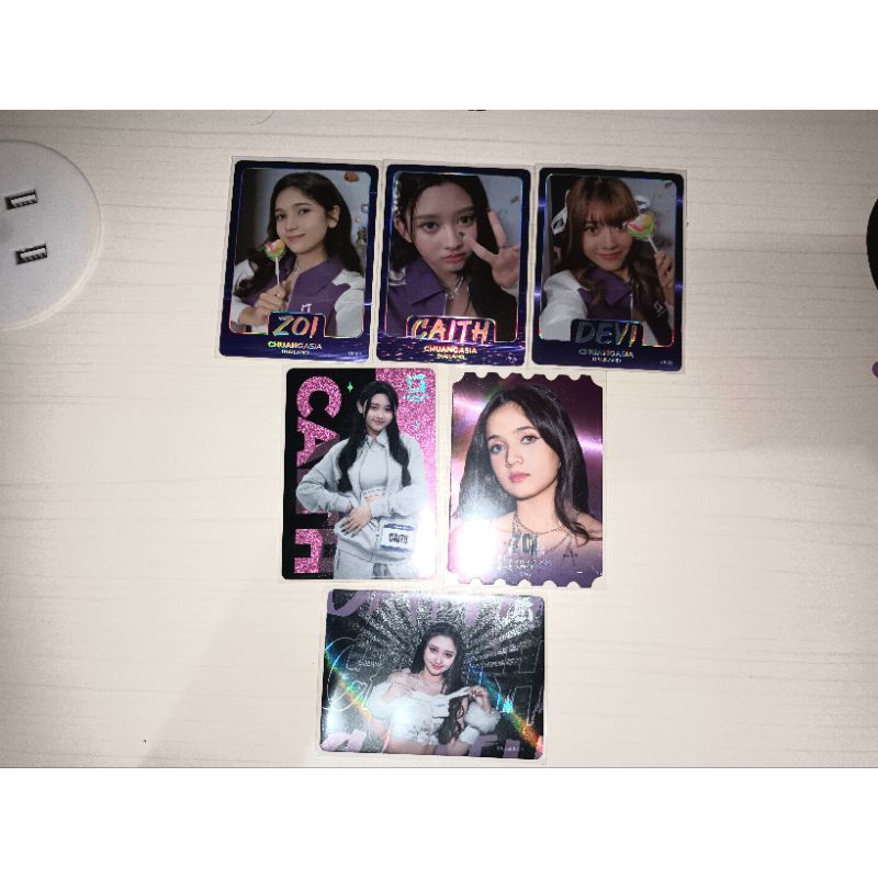 RARE PHOTOCARD CHUANG ASIA UR SSR SP SSP JKT48 KLP48 DEVI CAITH ZOI