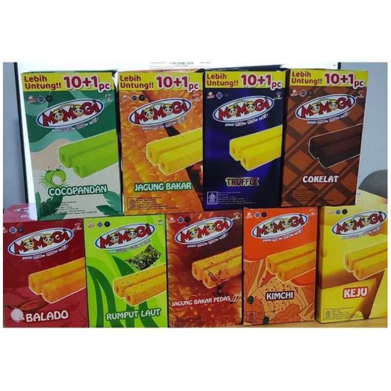 

Momogi Stick 1000 box | Pasti Mow Mow Lagi berisi 10pcs/box@12g