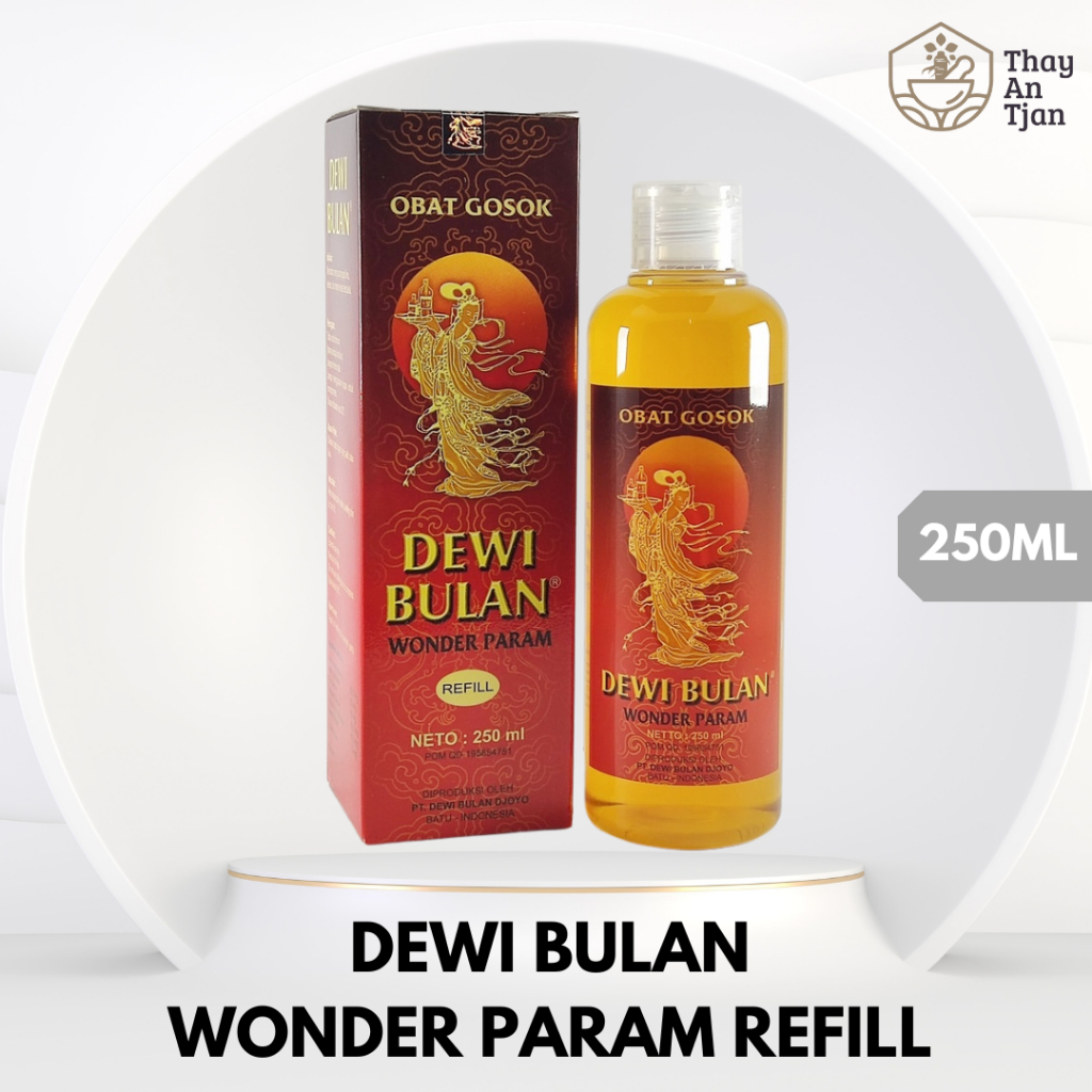 OBAT GOSOK DEWI BULAN REFILL 250ML | OBAT NYERI OTOT | OBAT PEGAL LINU | KESELEO | MEMAR | MINYAK UR