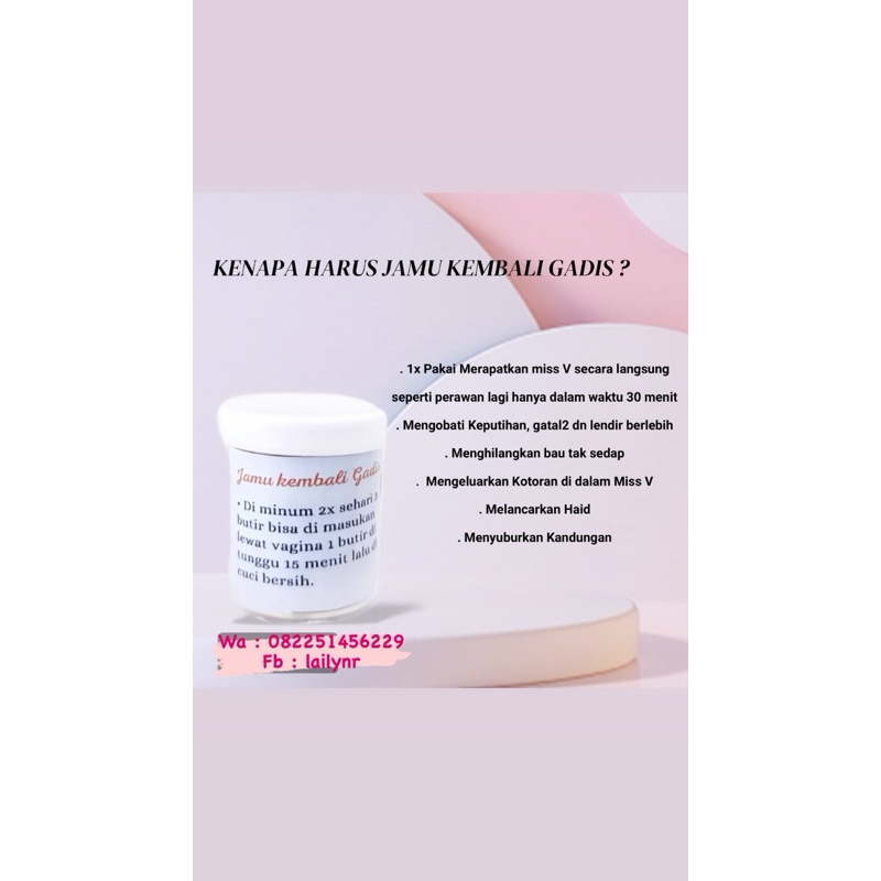 

JAMU UNTAL GADiS CO 2 (25 BUTIR)