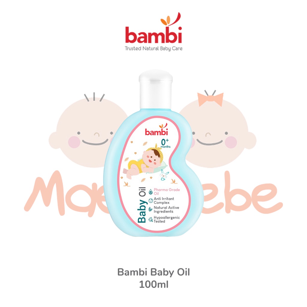 

Promo Kilat 24 Jam Bambi Baby Oil Minyak Pijat Bayi 1ml A94