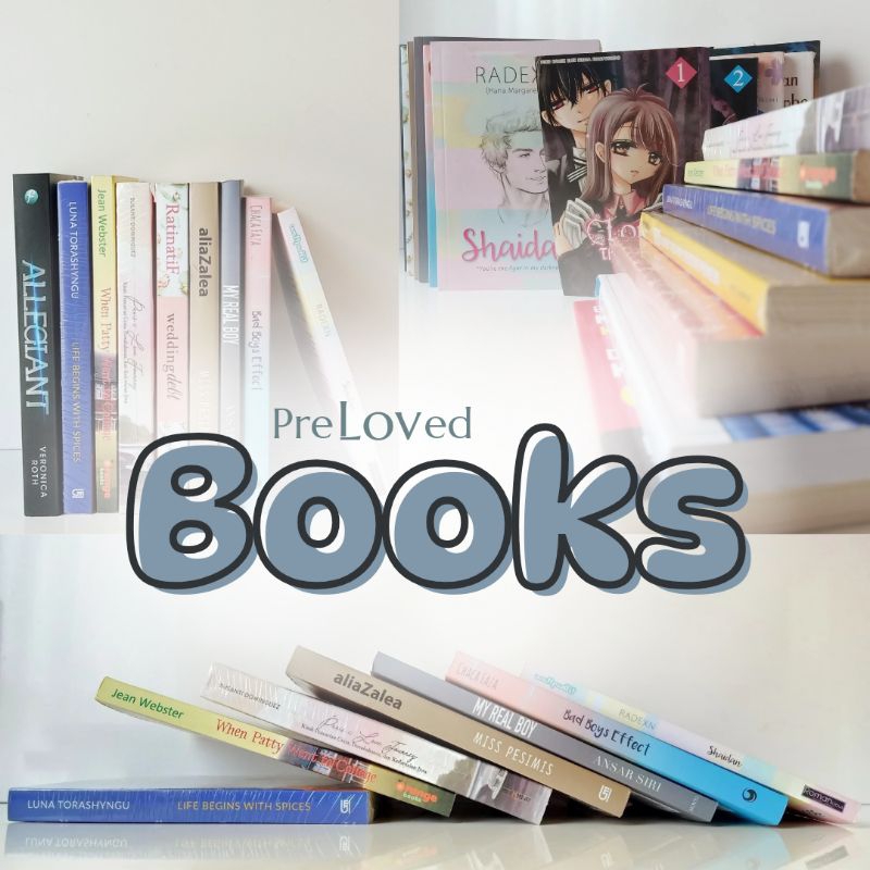 Pre-loved Novel | Novel Bekas Wattpad | Novel ORI