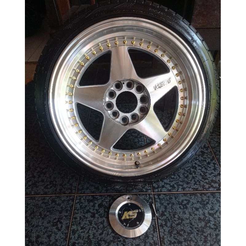 VELG KS KOENIG R17 DOUBLE PCD LUBANG 5