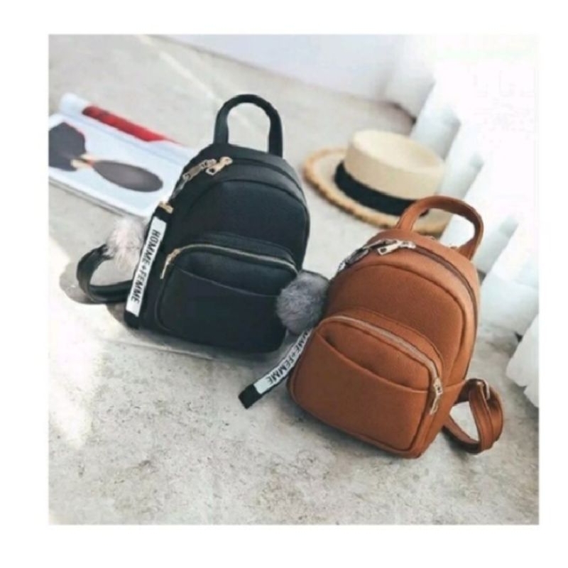 Tas Ransel Mini Wanita Korea Terbaru dan Murah - Backpack Wanita