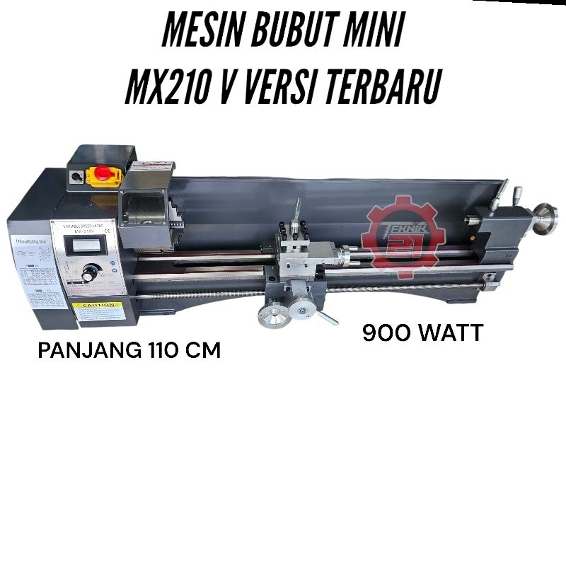 MESIN BUBUT MINI MX210V MESIN BUBUT WM210 V BUBUT MINI MX210 V VARIABELSPEED
