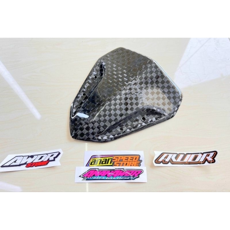 Visor Karbon Kevlar Aerox Old Aerox New 155 Aerox Turbo Alpha Karbon Kevlar Spreadtow Twill Forged V