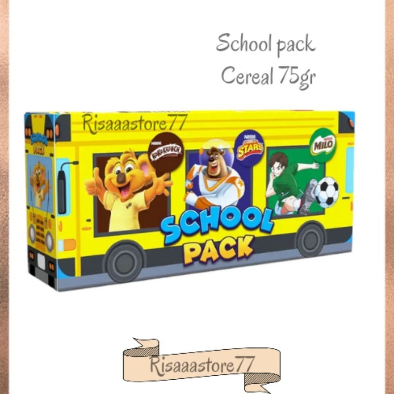 

SCHOOL PACK CEREAL 75gr