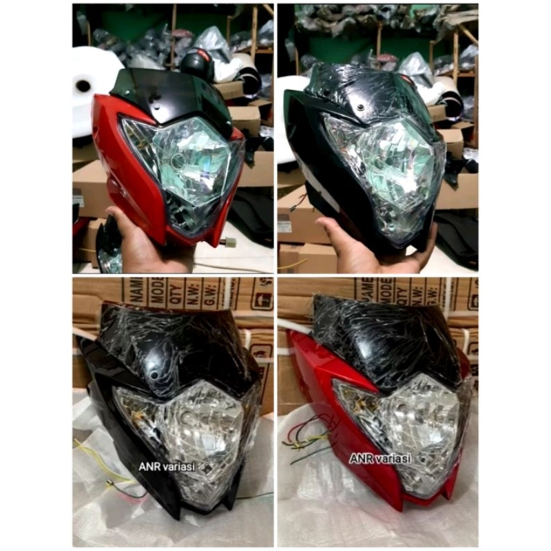Head lamp lampu depan fu facelift 2014 / totok lampu satria fu facelift 2014-2015