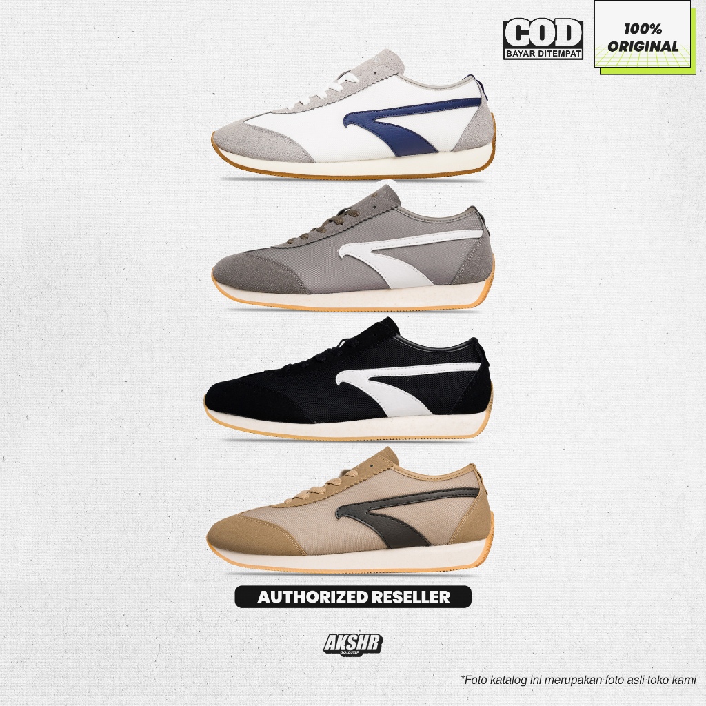 Brodo Sepatu Sneakers BRODO TONDANO Unisex Pria Wanita