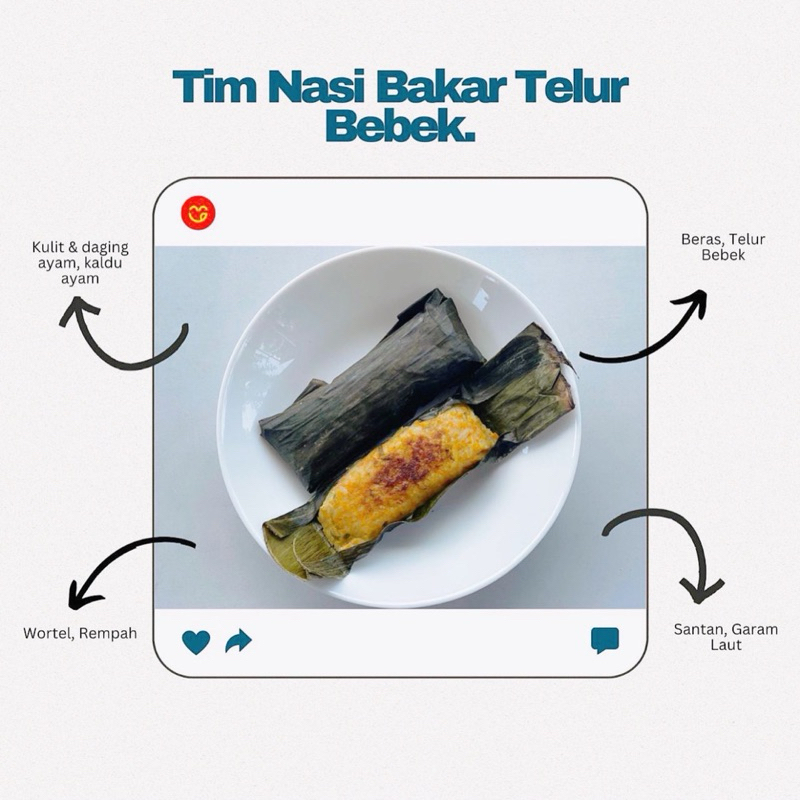 

Menu Mpasi Tim Nasi Bakar, Tim Gulai Hati, Tim Cheesy Beef, Tim Prawn Anchovy, Tim Chicken Creamy By Benourish