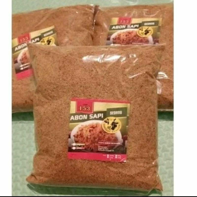 

1 KILO ABON SAPI SPECIAL 153/ABON DAGING SAPI
