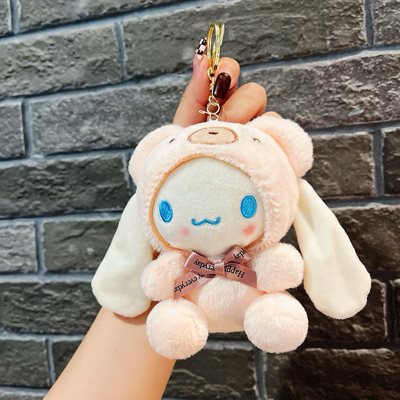 gantungan kunci boneka lucu cute mainan plush kartun my melody sanrio buat tas hp