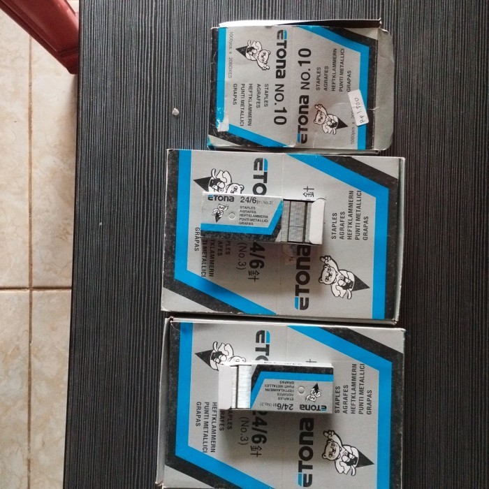 

Isi Staples merk Etona 24/6 No. 3