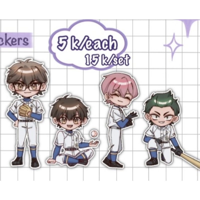 Sticker Ace of Diamond